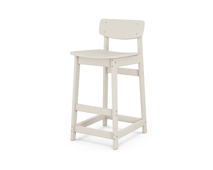 POLYWOOD® Modern Studio Urban Lowback Bar Chair