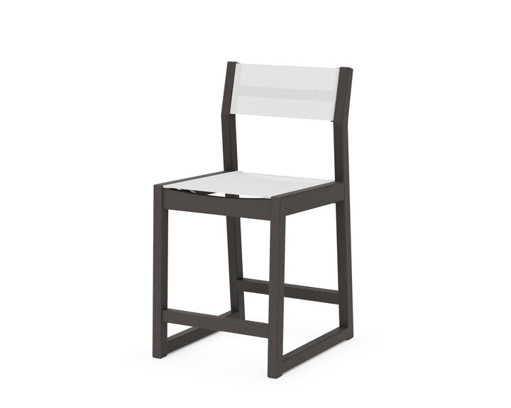 POLYWOOD® EDGE Sling Counter Side Chair