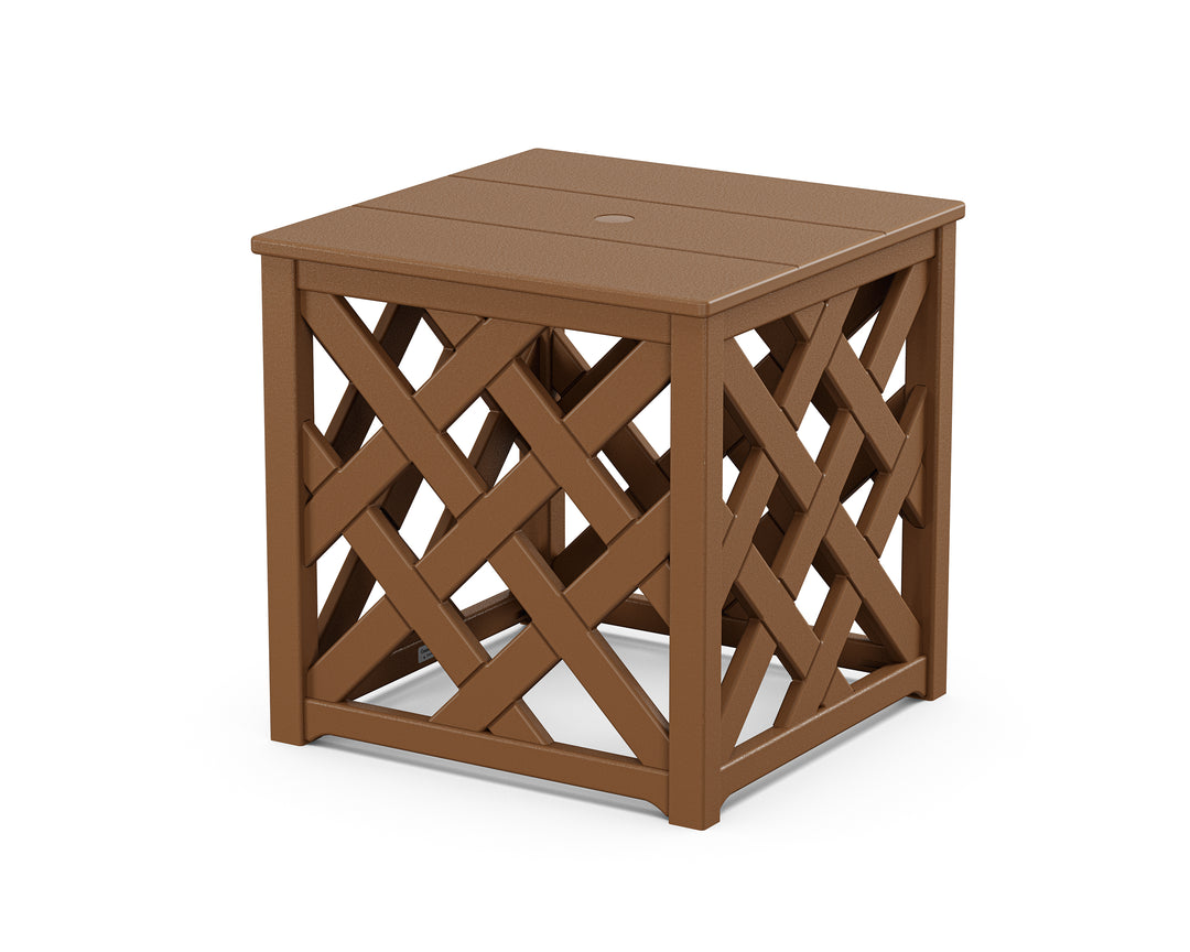 Country Living Wovendale Accent Umbrella Table