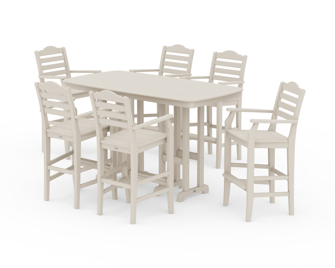 Draper James™ by  POLYWOOD® Savannah Arm Chair 7-Piece Bar Set