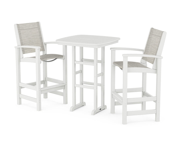 POLYWOOD® Coastal 3-Piece Bar Set
