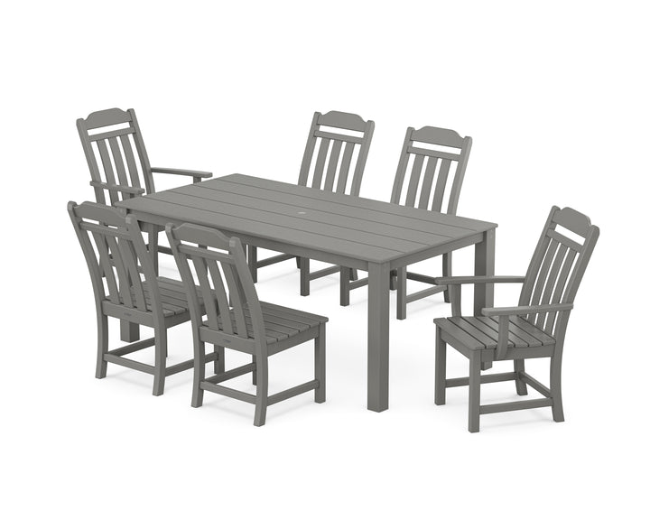 Country Living Cottage 7-Piece Parsons Dining Set