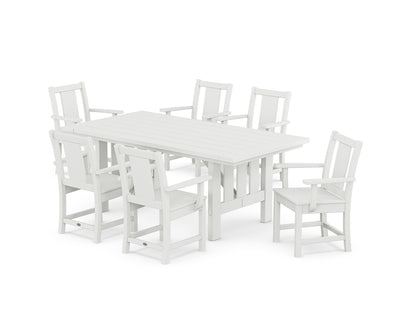 Prairie Arm Chair 7-Piece Mission Dining Set