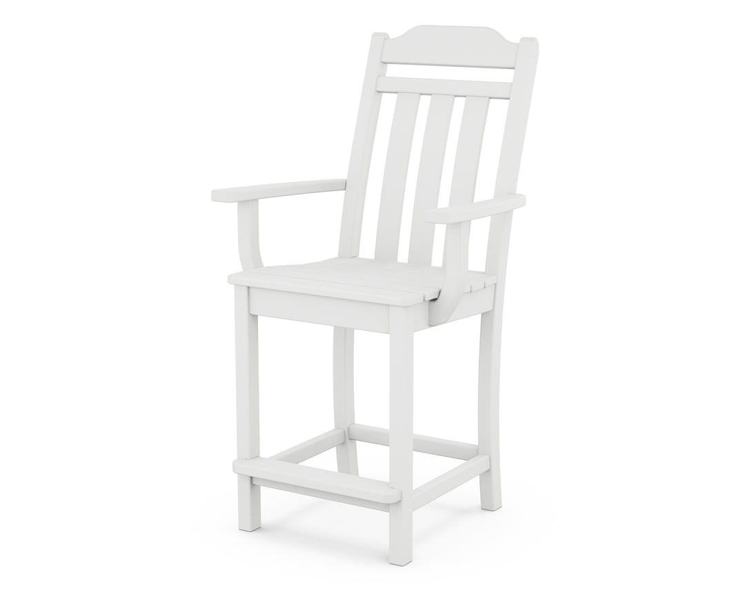 Country Living Cottage Counter Arm Chair