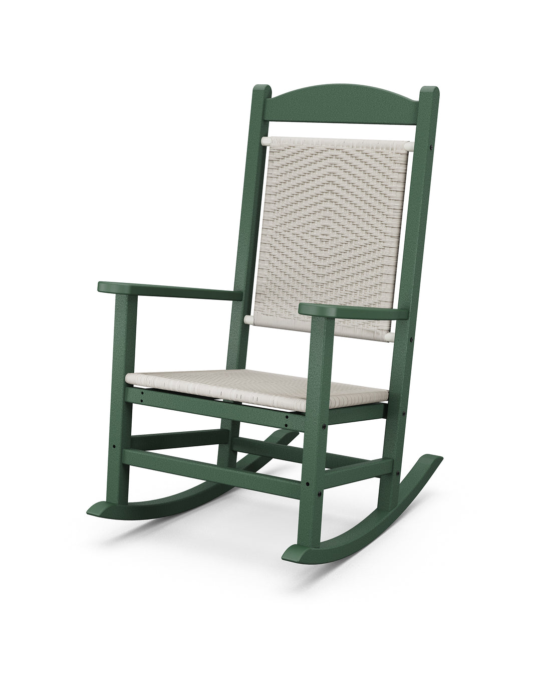 POLYWOOD® Presidential Woven Rocking Chair