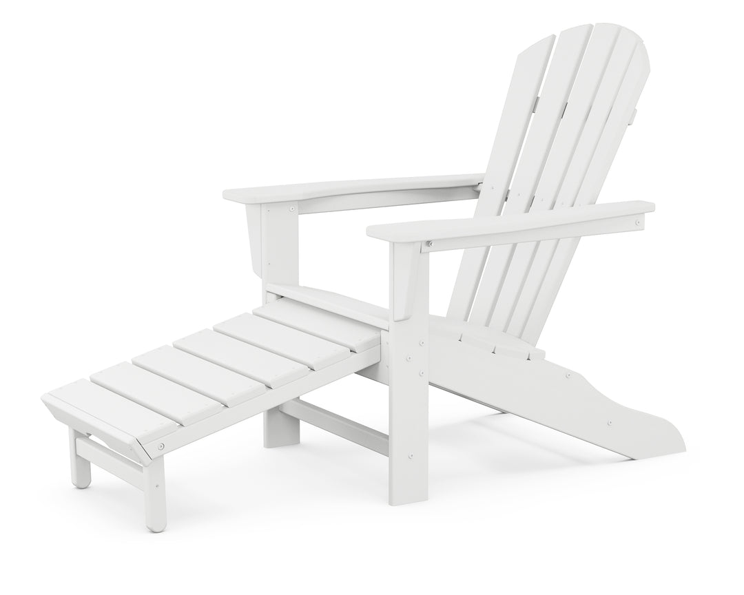 POLYWOOD® Palm Coast Ultimate Adirondack with Hideaway Ottoman