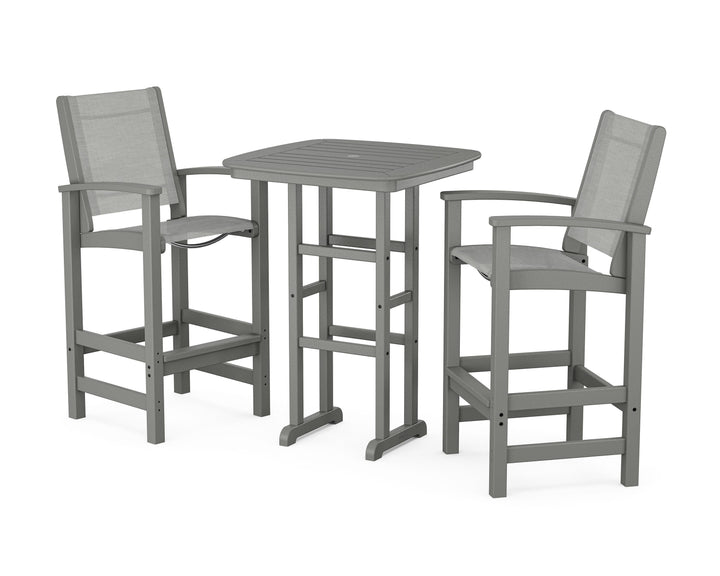 POLYWOOD® Coastal 3-Piece Bar Set