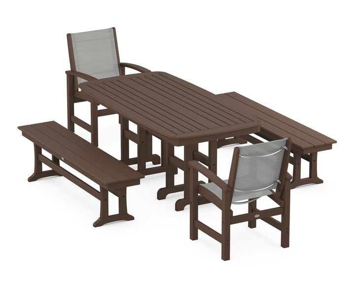 POLYWOOD® Coastal 5-Piece Dining Set