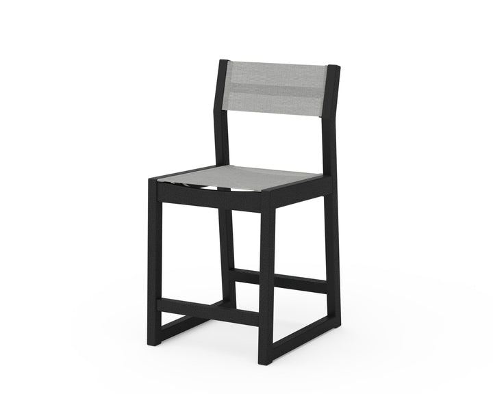 POLYWOOD® EDGE Sling Counter Side Chair