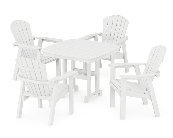 POLYWOOD® Seashell 5-Piece Dining Set