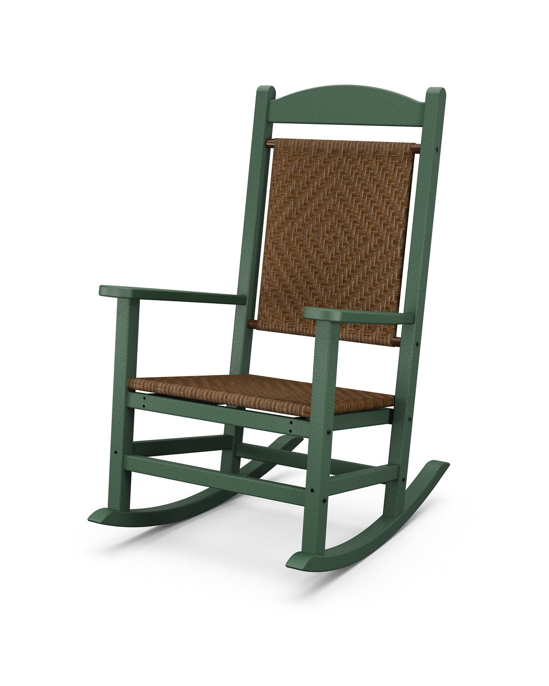 POLYWOOD® Presidential Woven Rocking Chair