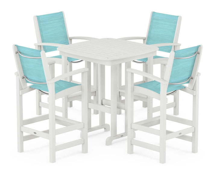 POLYWOOD® Coastal 5-Piece Bar Set