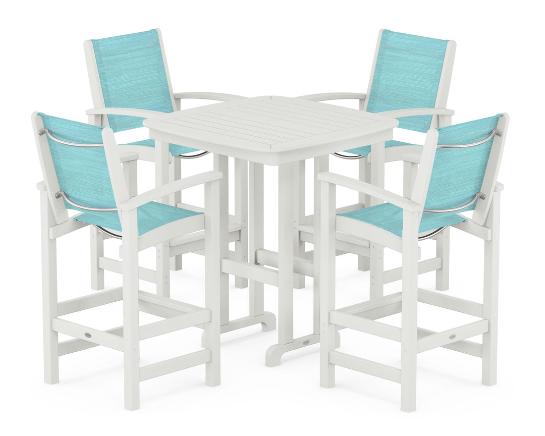POLYWOOD® Coastal 5-Piece Bar Set