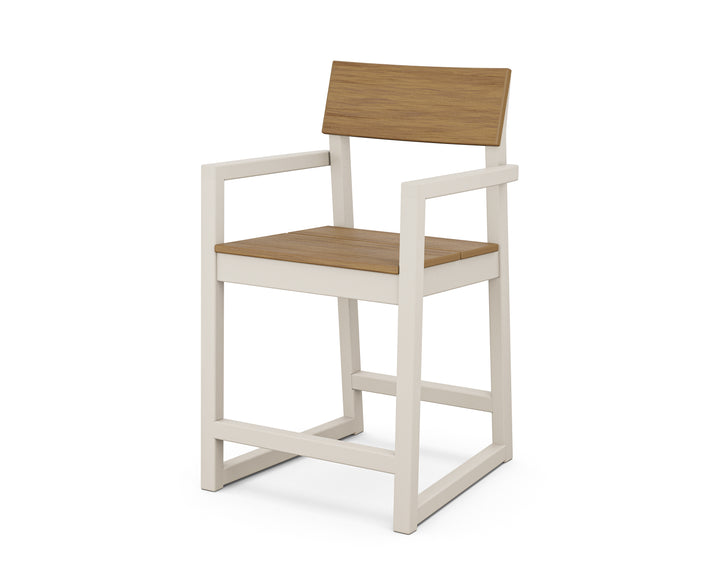 POLYWOOD® EDGE Counter Arm Chair
