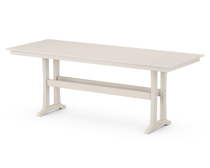 POLYWOOD® Farmhouse Trestle 38” x 96” Counter Table
