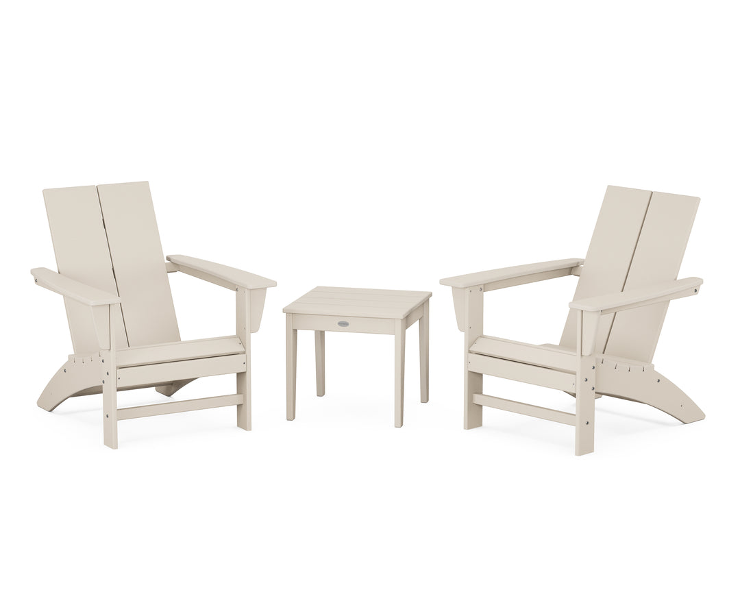 Country Living Cottage Modern Adirondack Chair 3-Piece Set