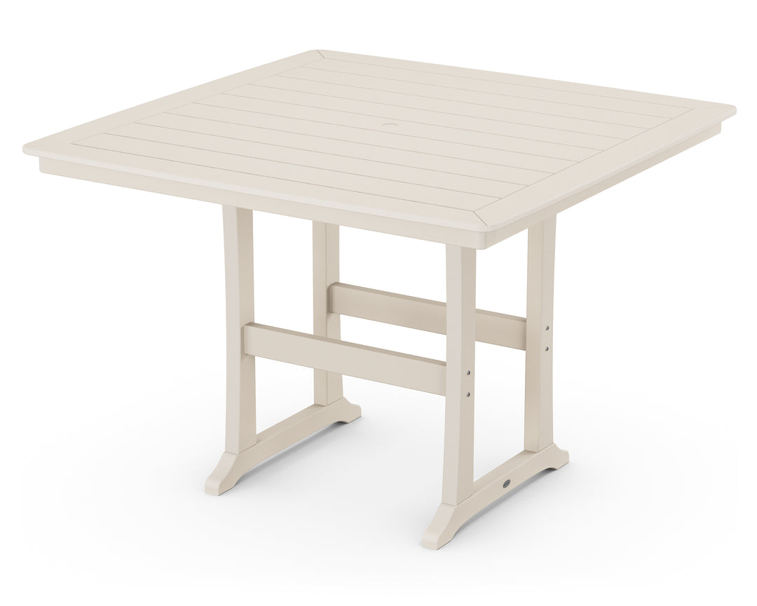 POLYWOOD® Nautical Trestle 59" Bar Table