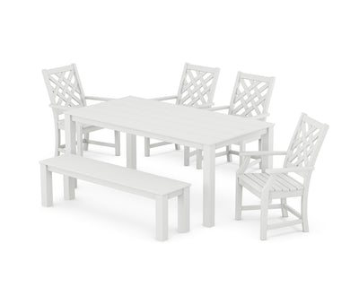 Wovendale 6-Piece Parsons Dining Set with Bench