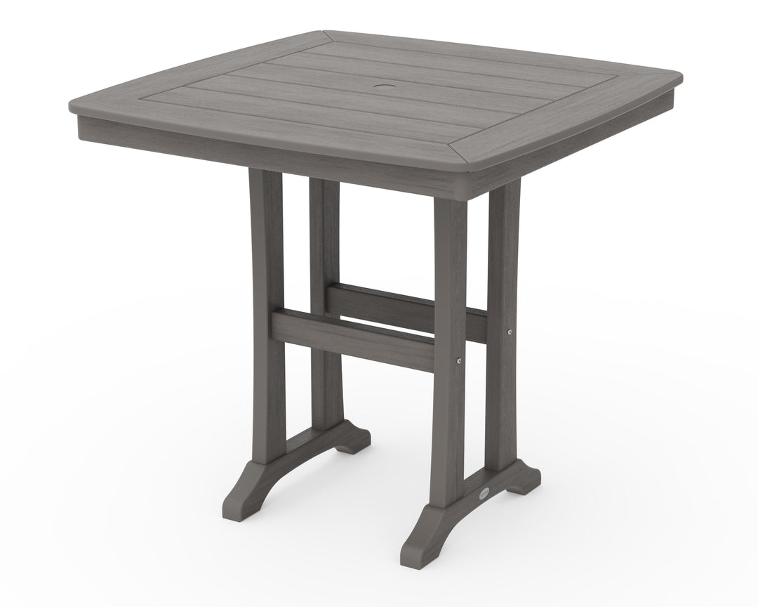 POLYWOOD® Nautical Trestle 37" Counter Table