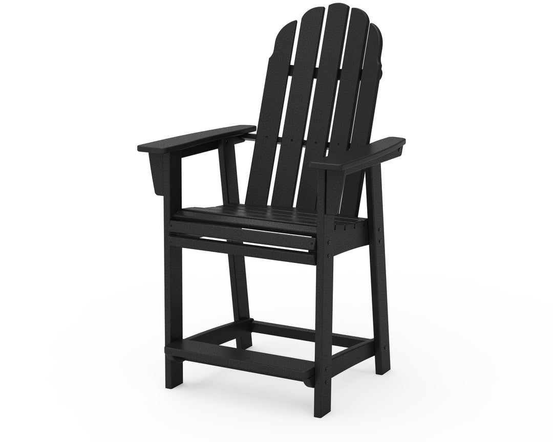 POLYWOOD® Vineyard Curveback Adirondack Counter Chair