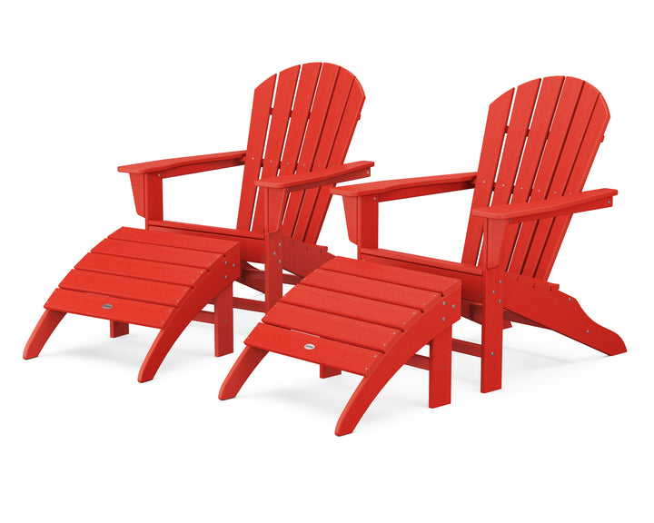 POLYWOOD® South Beach 4-Piece Adirondack Set