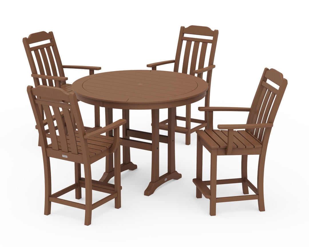 Country Living Cottage 5-Piece Round Counter Set