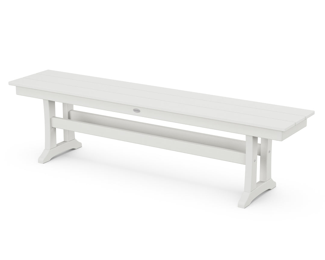 POLYWOOD® Farmhouse Trestle 65" Bench