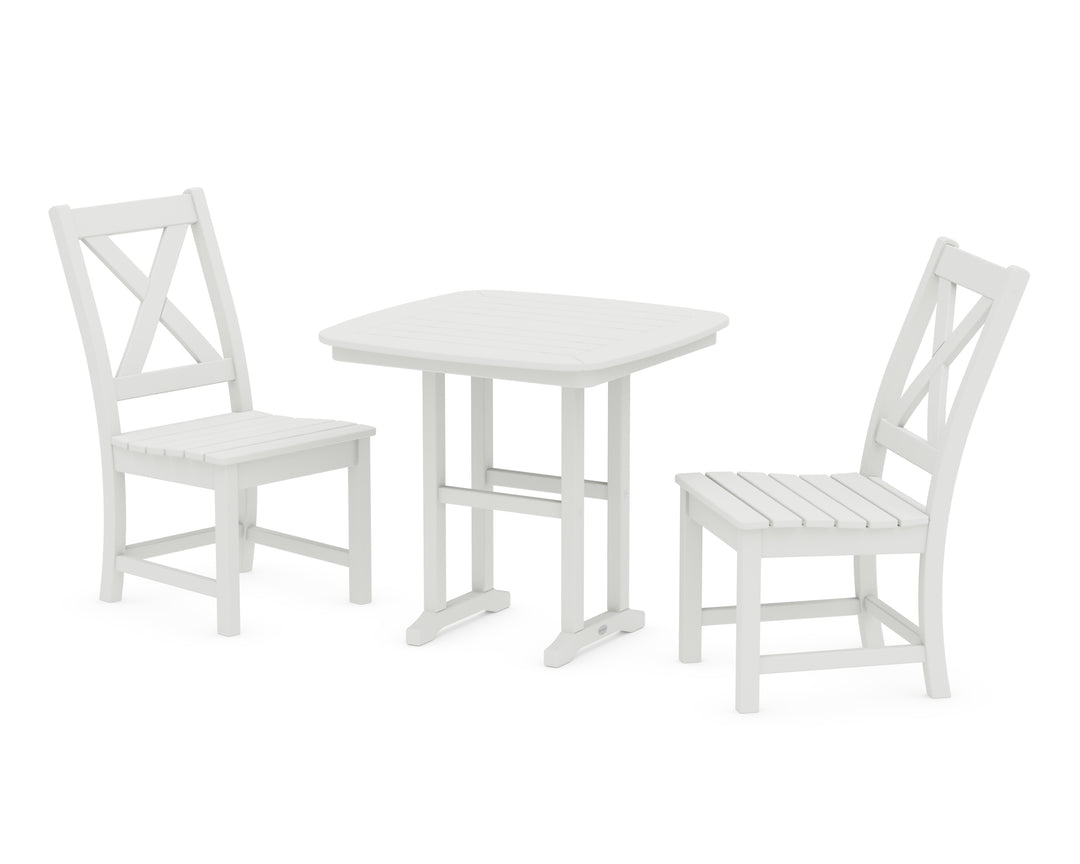 POLYWOOD® Braxton Side Chair 3-Piece Dining Set