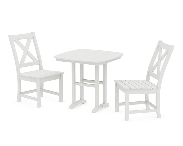 POLYWOOD® Braxton Side Chair 3-Piece Dining Set