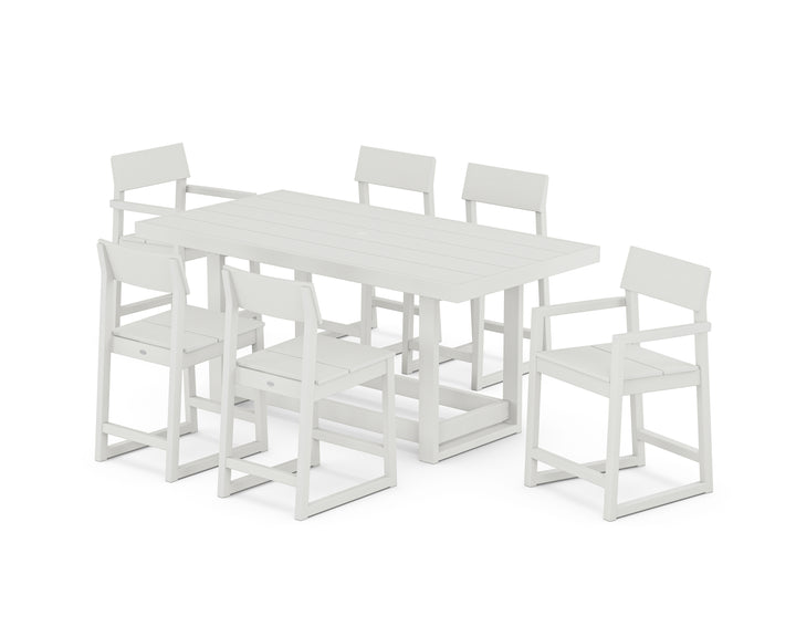 POLYWOOD® EDGE 7-Piece Counter Table Set