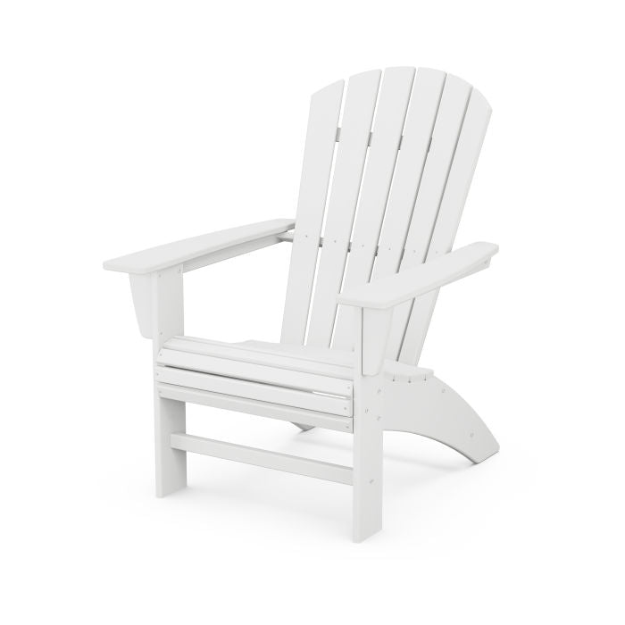Nautical Curveback Adirondack Chair - WHITE - ED