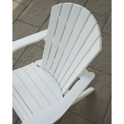 Seashell Adirondack Chair White