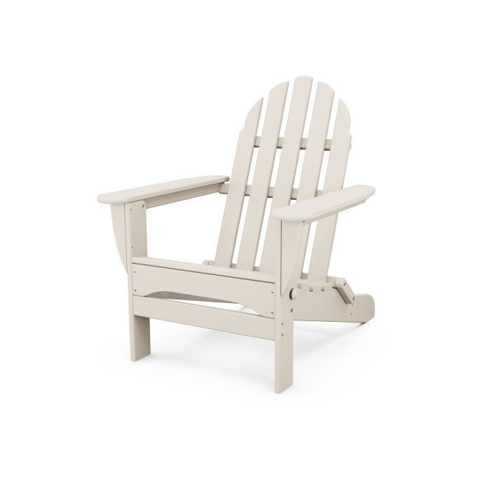 Classic Folding Adirondack Chair - Sand - ED
